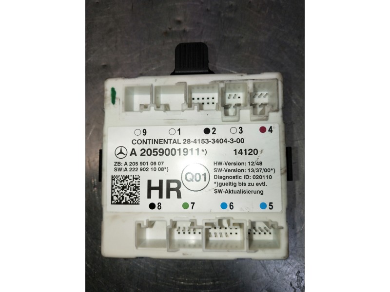 Recambio de modulo electronico para mercedes clase c (w205) lim. referencia OEM IAM A2059001911 A2059010607 A2229021008 28415334