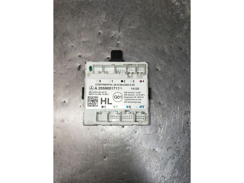 Recambio de modulo electronico para mercedes clase c (w205) lim. referencia OEM IAM A2059001711 A2059010407 A2229021008 28415923