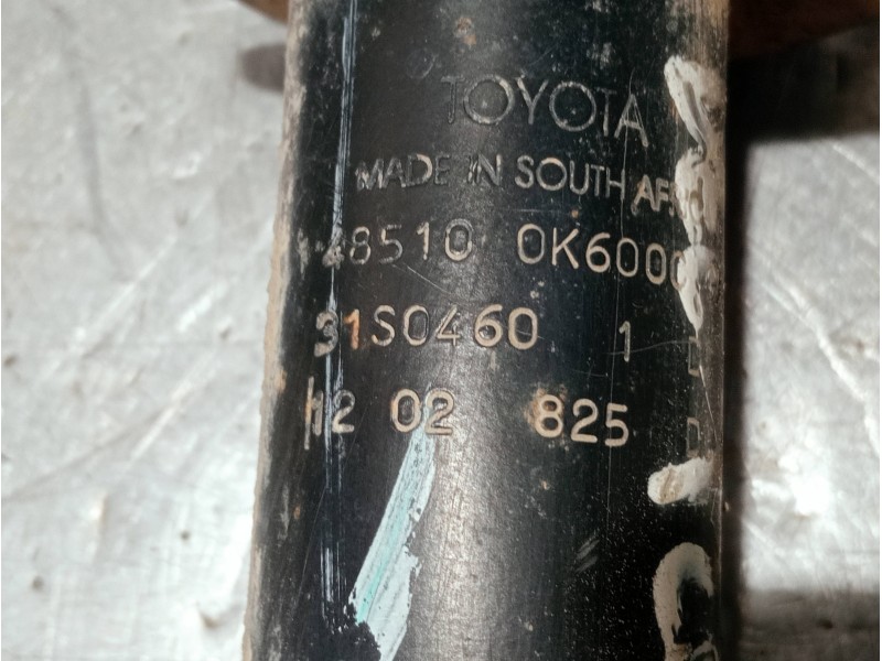 Recambio de amortiguador delantero izquierdo para toyota hilux (kun) referencia OEM IAM 485100K600C  