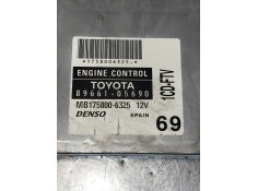 Recambio de centralita motor uce para toyota avensis berlina (t25) referencia OEM IAM 8966102690 MB1758006325 DENSO 2