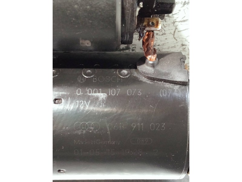 Recambio de motor arranque para audi a4 berlina (8e) referencia OEM IAM 06B911023 0001107073 