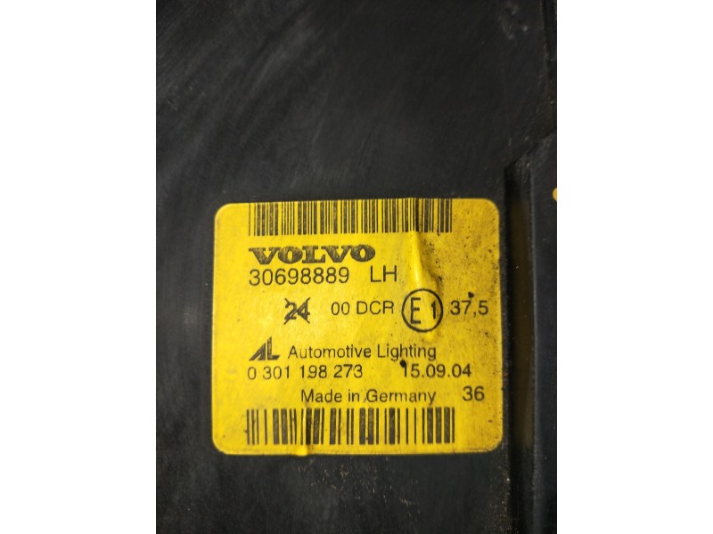Recambio de faro izquierdo para volvo v50 familiar referencia OEM IAM 0301198273 30698889 