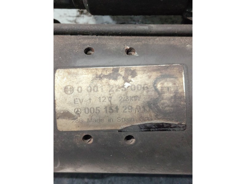 Recambio de motor arranque para mercedes clase e (w211) berlina referencia OEM IAM 0051512901 0001223005 