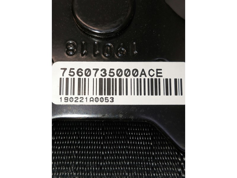 Recambio de juego cinturones trasero para ssangyong tivoli crystal 4x2 referencia OEM IAM 7560735000ACE 7560635000ACE 