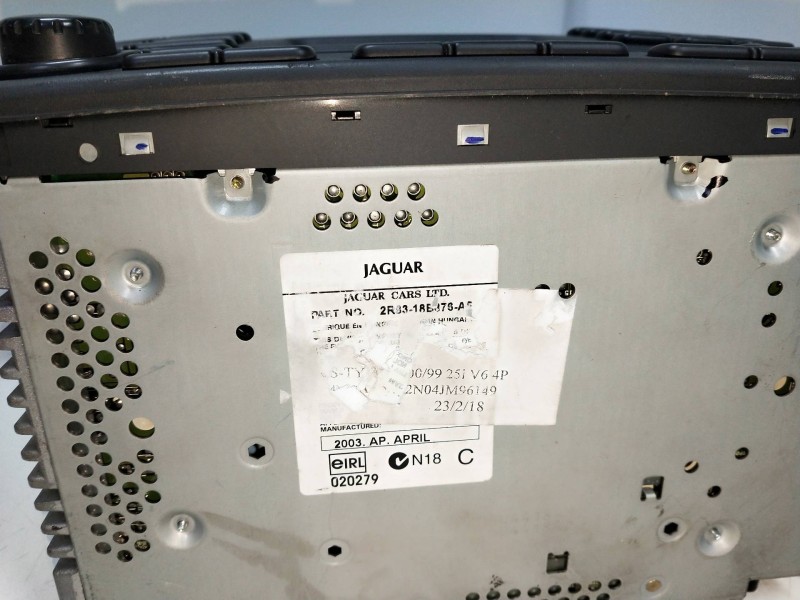 Recambio de sistema audio / radio cd para jaguar s-type 2.5 v6 24v cat referencia OEM IAM   