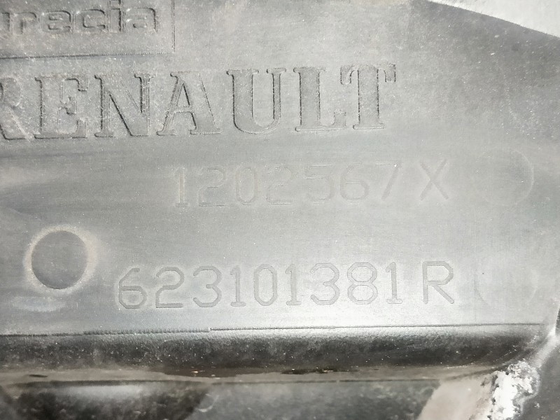 Recambio de rejilla delantera para renault kangoo referencia OEM IAM 623101381R 1202567X 