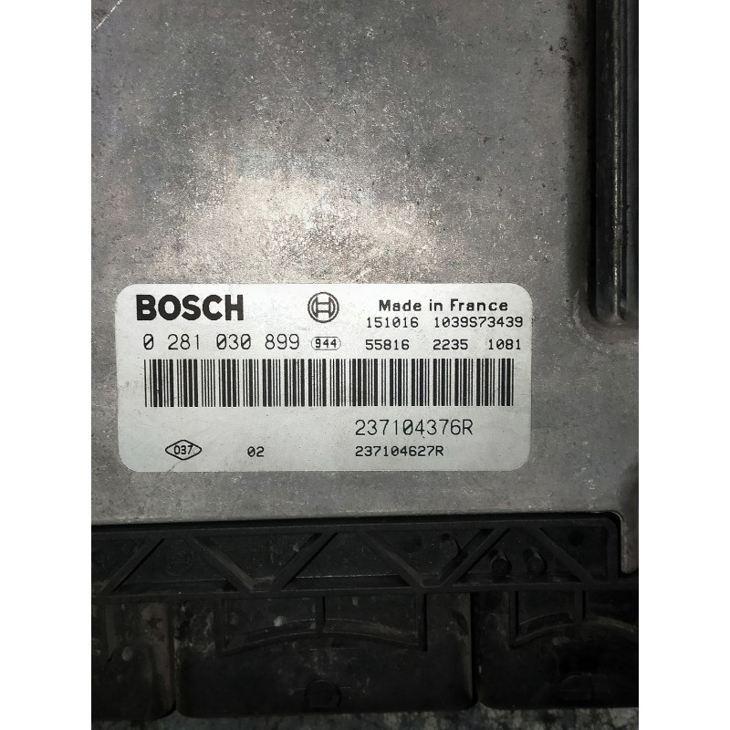 Recambio de centralita motor uce para renault kangoo referencia OEM IAM 0281030899 237104376R 237104627R