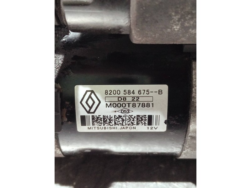 Recambio de motor arranque para renault clio iii referencia OEM IAM 8200584675 M000T87881 