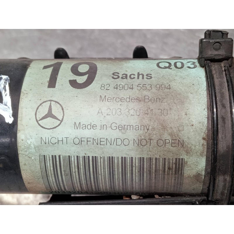 Recambio de amortiguador delantero derecho para mercedes clase c (w203) berlina referencia OEM IAM A2033204130 824904553994 