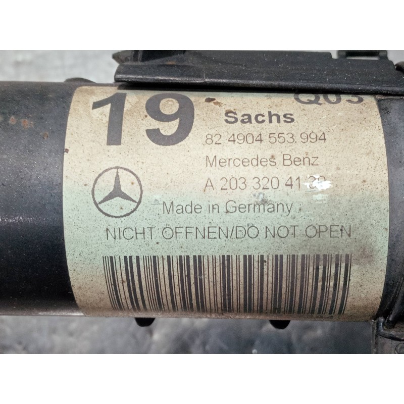 Recambio de amortiguador delantero izquierdo para mercedes clase c (w203) berlina referencia OEM IAM A2033204130 824904553994 