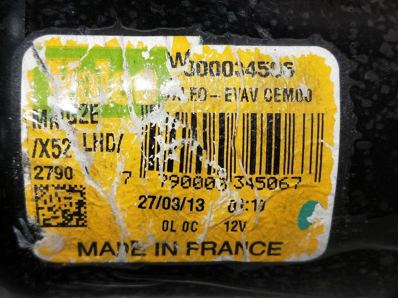 Recambio de motor limpia delantero para dacia sandero podium referencia OEM IAM W000034506 288004410R W000031629