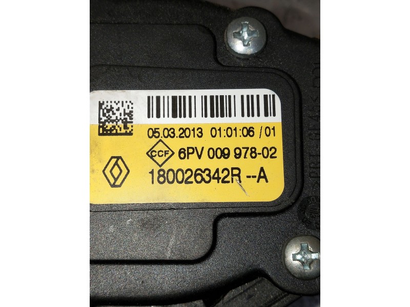 Recambio de potenciometro pedal para dacia sandero podium referencia OEM IAM 6PV00997802 180026342R 