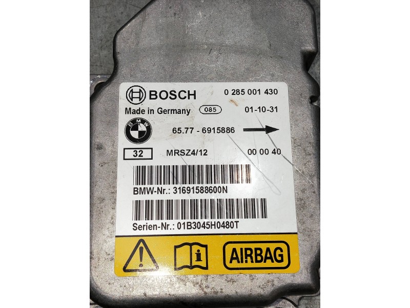 Recambio de kit airbag para bmw mini (r50,r53) referencia OEM IAM 0285001430 31691588600 