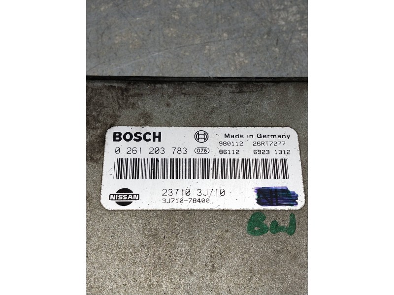 Recambio de centralita motor uce para nissan primera berlina (p11) referencia OEM IAM 0261203783 237103J710 26RT7277