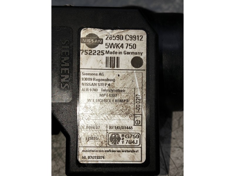 Recambio de conmutador de arranque para nissan primera berlina (p11) referencia OEM IAM 28590C9912 5WK4750 
