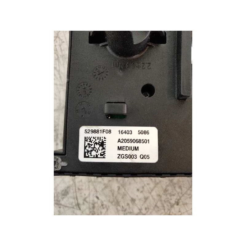 Recambio de caja reles / fusibles para mercedes clase glc (w253) glc 220 d 4matic referencia OEM IAM A2059068501 529881F08 