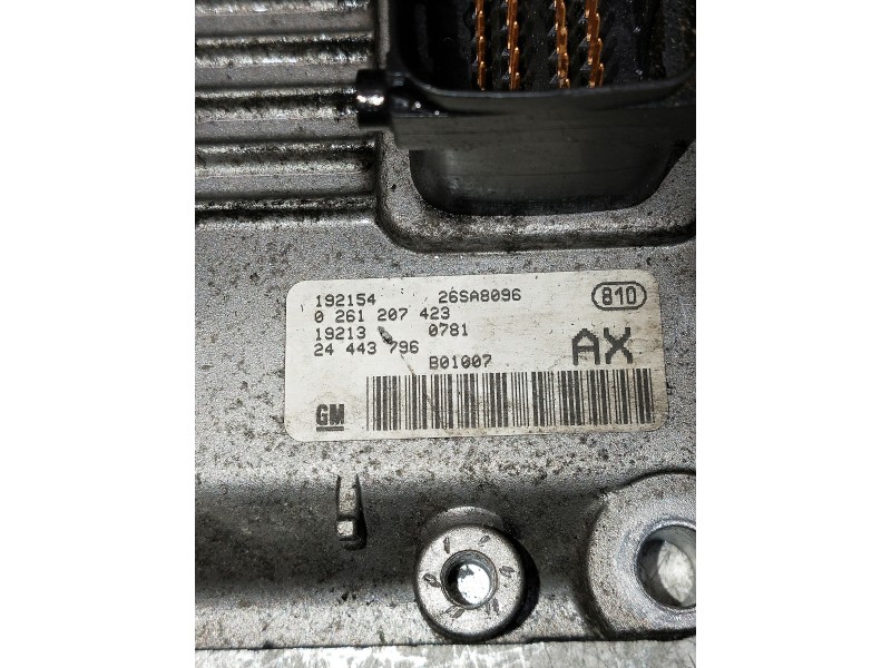 Recambio de centralita motor uce para opel corsa c referencia OEM IAM 0261207423 26SA8096 