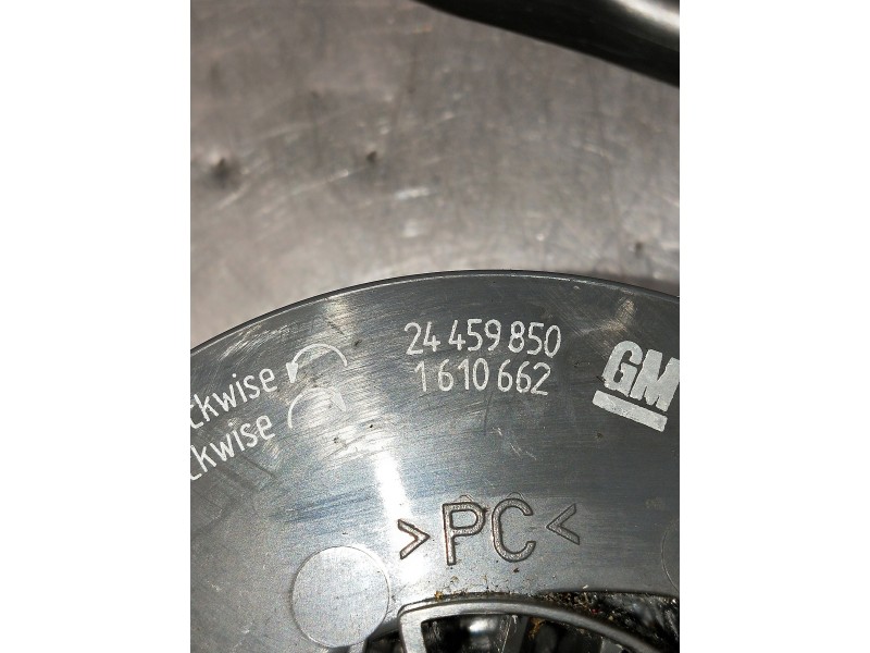 Recambio de anillo airbag para opel corsa c referencia OEM IAM 24459850  