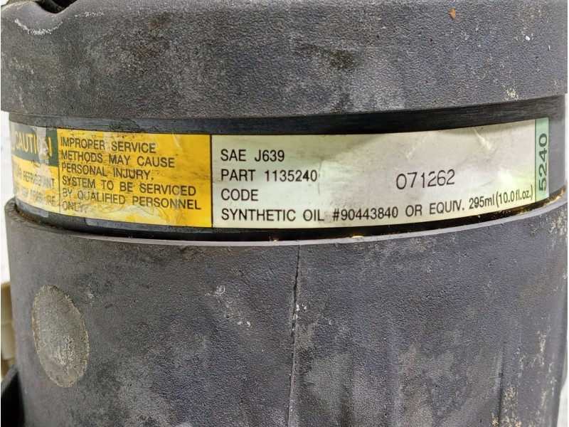 Recambio de compresor aire acondicionado para opel vectra b berlina referencia OEM IAM 90443840 1135240 