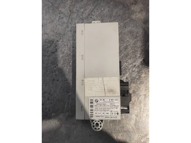 Recambio de modulo electronico para bmw serie 5 berlina (e60) 520d referencia OEM IAM 5WK49412LBF 61356981416 