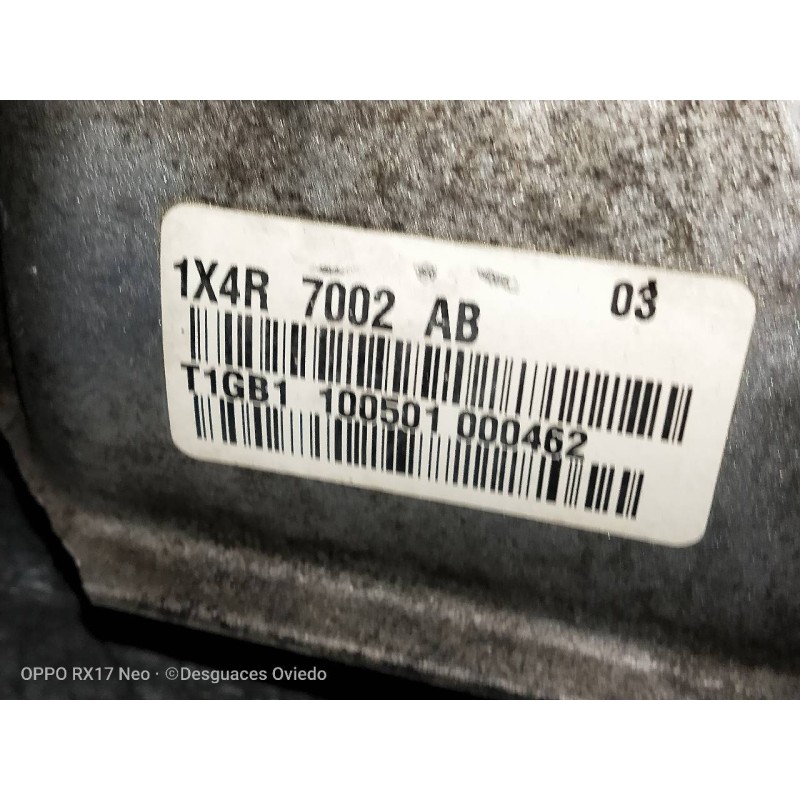 Recambio de caja cambios para jaguar x-type 2.5 v6 24v cat referencia OEM IAM 1X4R7002AB T1GB1 100501 000462