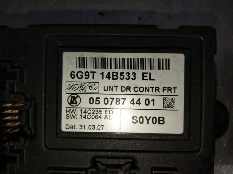 Recambio de modulo electronico para land rover freelander (lr2) 2.2 td4 referencia OEM IAM 6G9T14B533EL 0507874401 