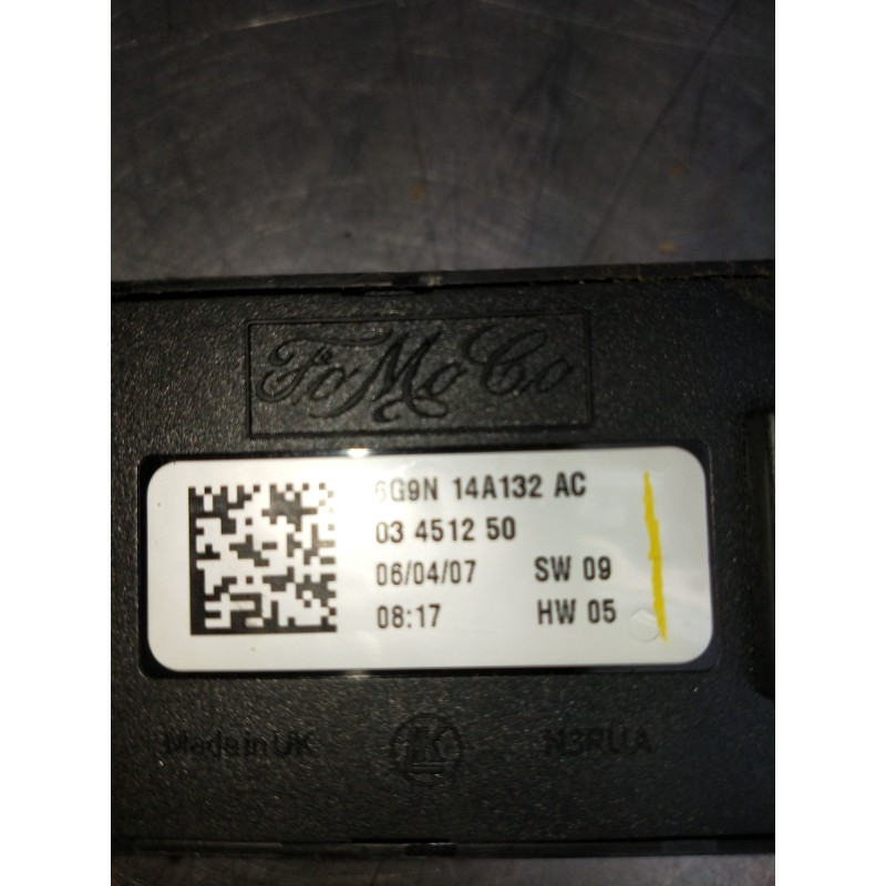 Recambio de mando elevalunas delantero izquierdo para land rover freelander (lr2) 2.2 td4 referencia OEM IAM 6G9N14A132AC 034521