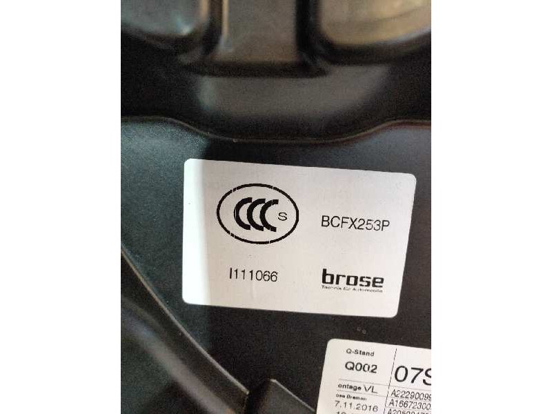 Recambio de elevalunas delantero izquierdo para mercedes clase glc (w253) glc 220 d 4matic referencia OEM IAM 2537206103 07S107 