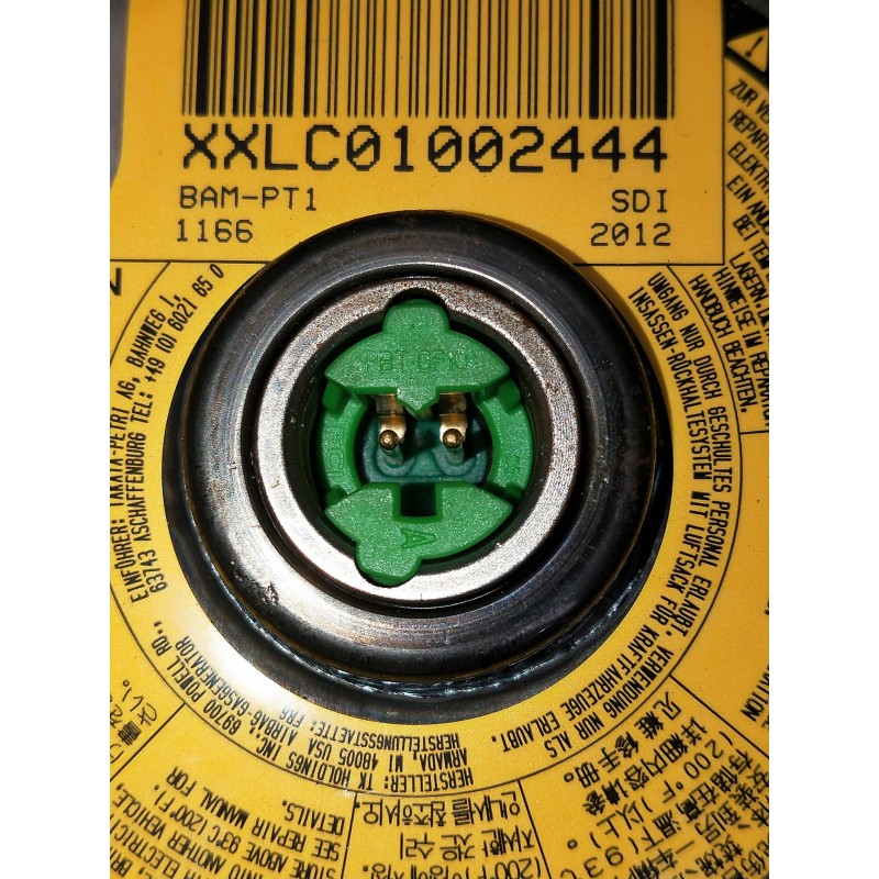 Recambio de airbag delantero izquierdo para mercedes sprinterii caja cerrada (desde 01.06) referencia OEM IAM A9068601202 306351