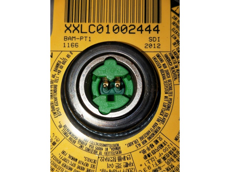 Recambio de airbag delantero izquierdo para mercedes sprinterii caja cerrada (desde 01.06) referencia OEM IAM A9068601202 306351