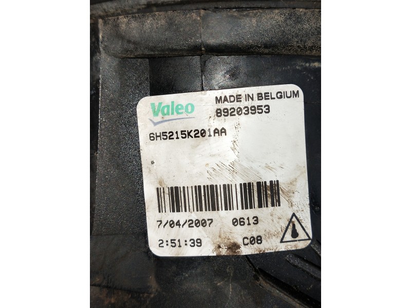 Recambio de faro antiniebla izquierdo para land rover freelander (lr2) 2.2 td4 referencia OEM IAM 89203953 6H5215K201AA 