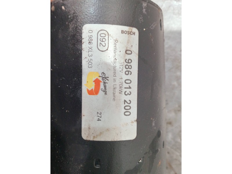 Recambio de motor arranque para renault clio ii fase i (b/cbo) referencia OEM IAM 0986013200  