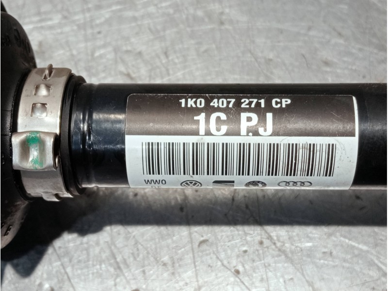 Recambio de transmision delantera izquierda para volkswagen golf vi (5k1) advance referencia OEM IAM 1K0407271CP  