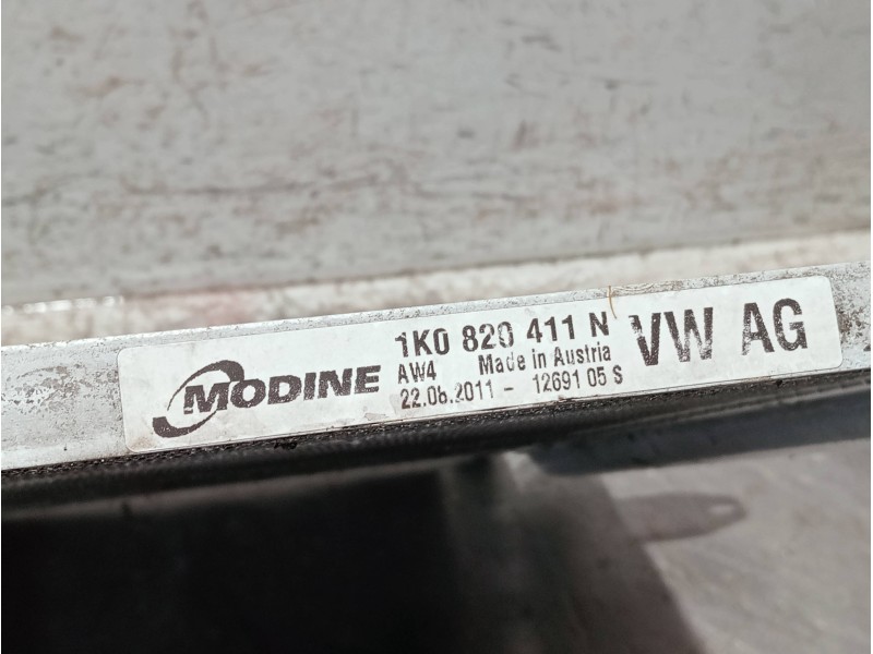 Recambio de condensador / radiador aire acondicionado para volkswagen golf vi (5k1) advance referencia OEM IAM 1K0820411N  