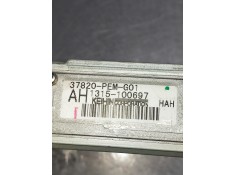 Recambio de centralita motor uce para honda hr-v (gh) vtec top 4wd (5-ptas.) referencia OEM IAM 37820PEMG01 1315100697  2