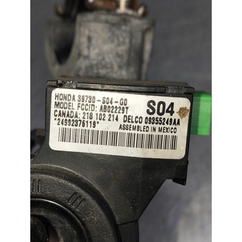 Recambio de conmutador de arranque para honda hr-v (gh) vtec top 4wd (5-ptas.) referencia OEM IAM 39780S04G0 09355249AA 