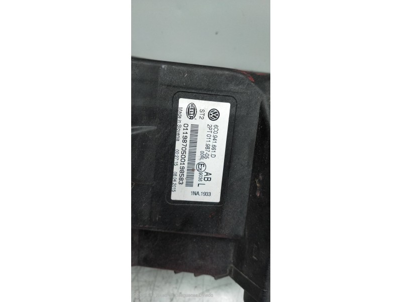 Recambio de faro antiniebla izquierdo para volkswagen polo (6c1) advance bluemotion referencia OEM IAM 6C0941661D  