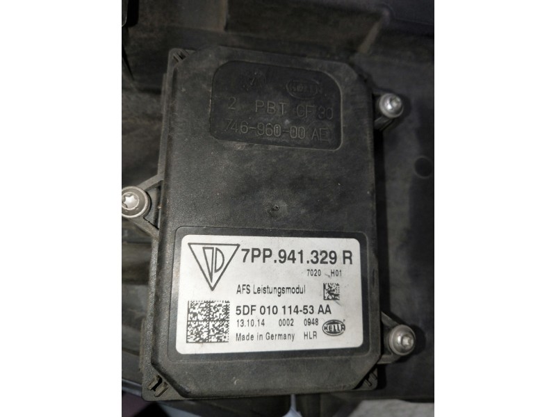Recambio de faro derecho para porsche cayenne (typ 92aa) diesel referencia OEM IAM 7P5941752F 1ZT01174562 5DV00993200 5DF0101145