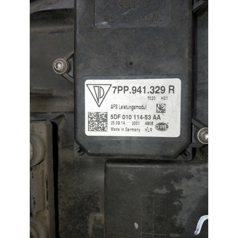 Recambio de faro izquierdo para porsche cayenne (typ 92aa) diesel referencia OEM IAM 7P5941751F 1ZT01174561 7PP941329R 5DV009932