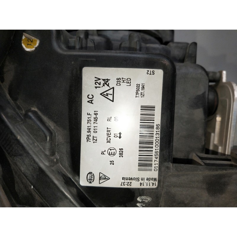 Recambio de faro izquierdo para porsche cayenne (typ 92aa) diesel referencia OEM IAM 7P5941751F 1ZT01174561 7PP941329R 5DV009932