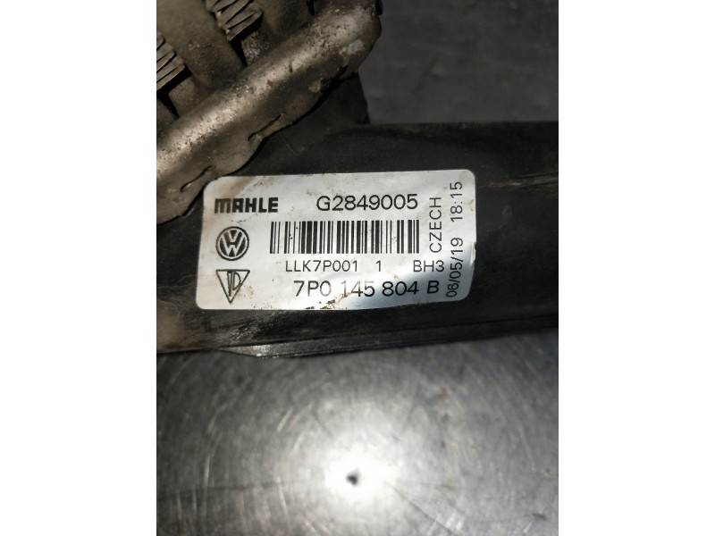 Recambio de intercooler para porsche cayenne (typ 92aa) diesel referencia OEM IAM 7P0145804B G2849005 95811064011