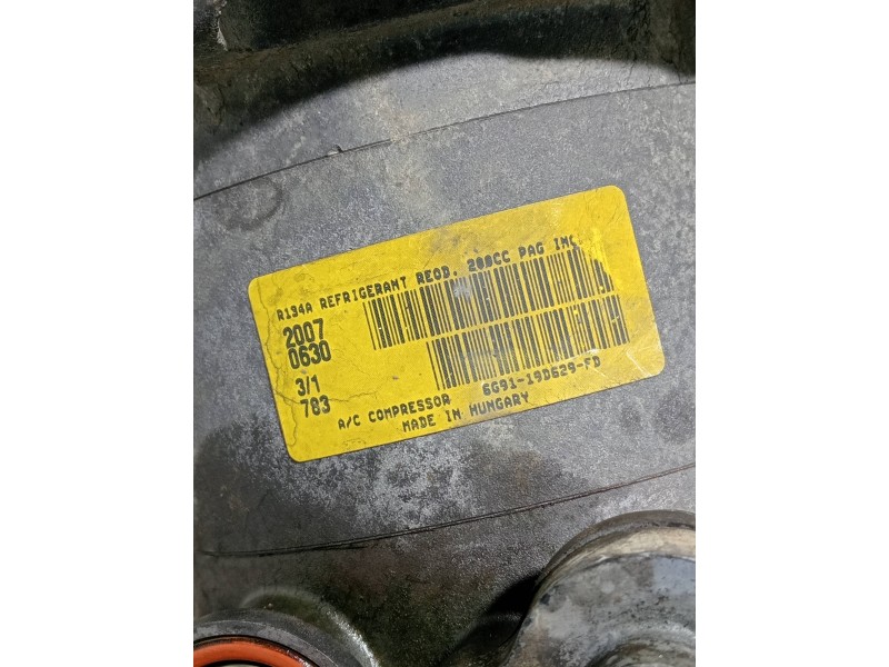 Recambio de compresor aire acondicionado para land rover freelander (lr2) 2.2 td4 referencia OEM IAM 6G9119D629FD  