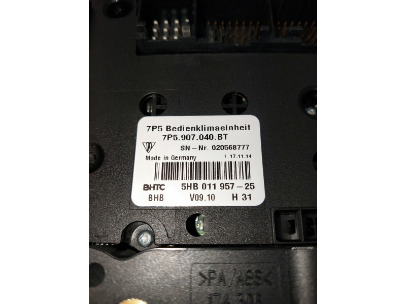 Recambio de mando calefaccion / aire acondicionado para porsche cayenne (typ 92aa) diesel referencia OEM IAM 7P5907040BT 0205687