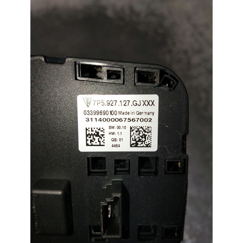 Recambio de mando multifuncion para porsche cayenne (typ 92aa) diesel referencia OEM IAM 7P5927127GJ 7P5927521AG 03399690100