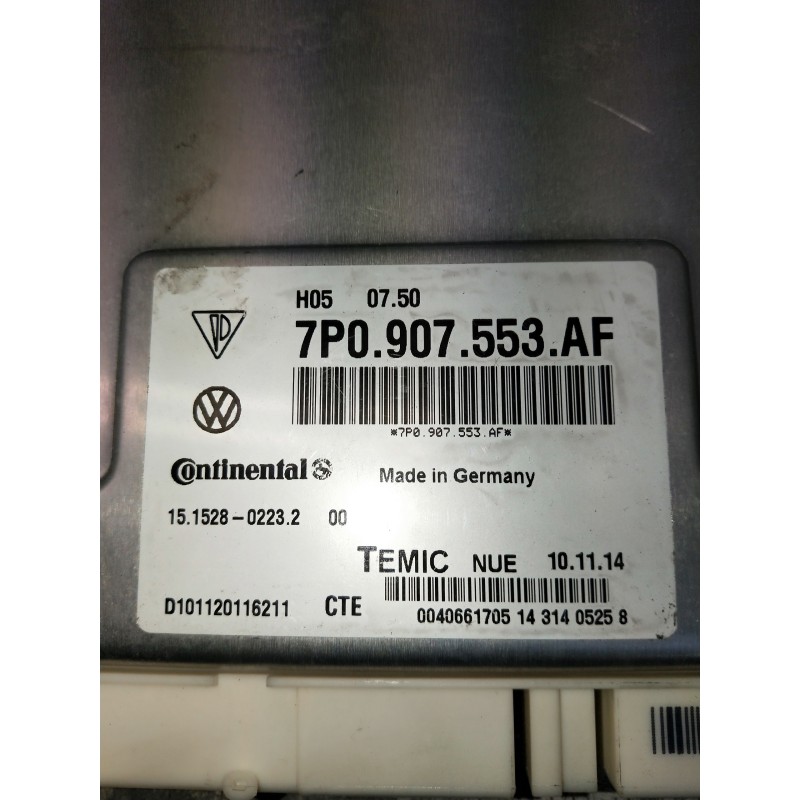 Recambio de modulo electronico para porsche cayenne (typ 92aa) diesel referencia OEM IAM 7P0907553AF 1515280223200 D101120116211