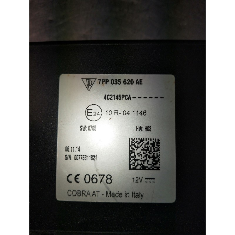 Recambio de modulo electronico para porsche cayenne (typ 92aa) diesel referencia OEM IAM 7PP035620AE 4C2145PCA 00776311821