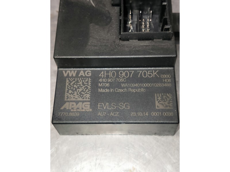 Recambio de modulo electronico para porsche cayenne (typ 92aa) diesel referencia OEM IAM 4H0907705K 77708839 