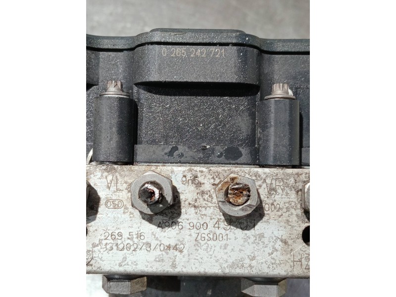 Recambio de abs para volkswagen crafter caja cerrada referencia OEM IAM 0265956033 0265242721 A9069004901