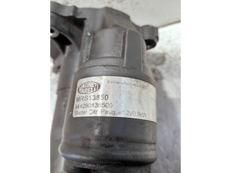 Recambio de motor arranque para peugeot 206 berlina referencia OEM IAM 944280138500 MRS13850 