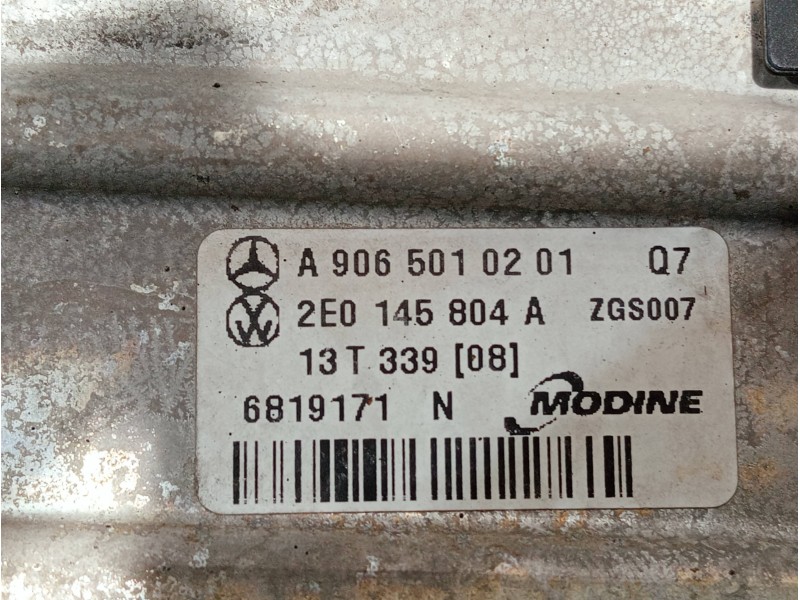 Recambio de intercooler para volkswagen crafter caja cerrada referencia OEM IAM A9065010201 2E0145804A 6819171